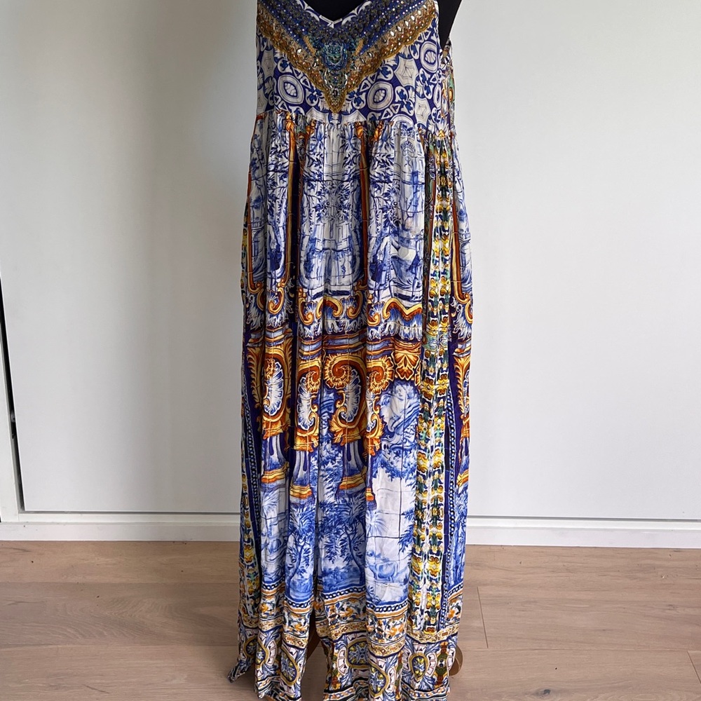 Camilla Embellished Jumpsuit size 1 (AU 8) - Picture 3 of 10